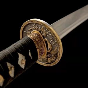 Katana Ama (T10 Steel with Genuine Hamon & Ray Skin)